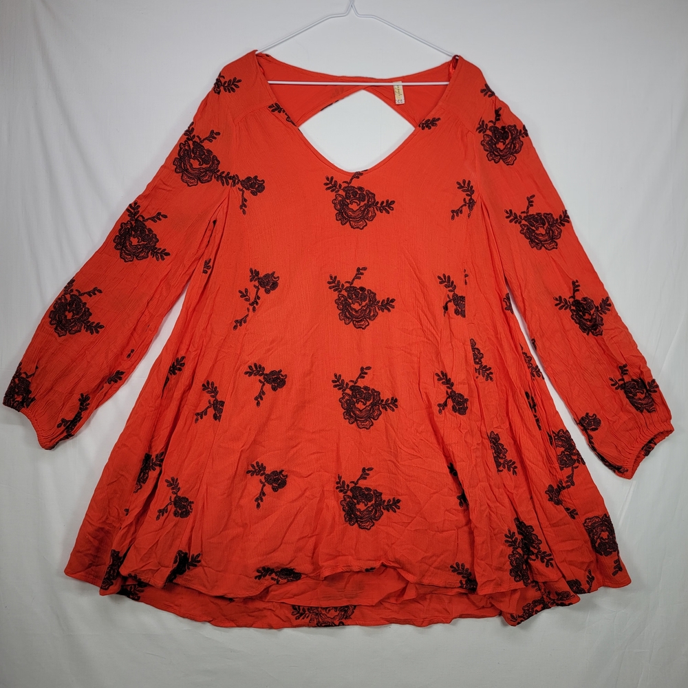 FP Movement by Free People Red Floral Dress